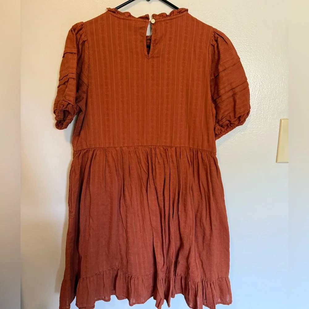 Universal Thread Rust Mini Dress - Picture 4 of 4
